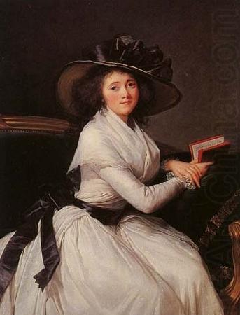 eisabeth Vige-Lebrun Portrait of Marie Charlotte Bontemps china oil painting image